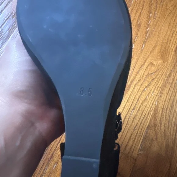 Free Prople strapped wedge heels - Picture 6 of 7